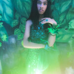 New Rising Arts Exhibition Creative Creatures 2025 ACE Models International Live Installations Nature Room Forest green
